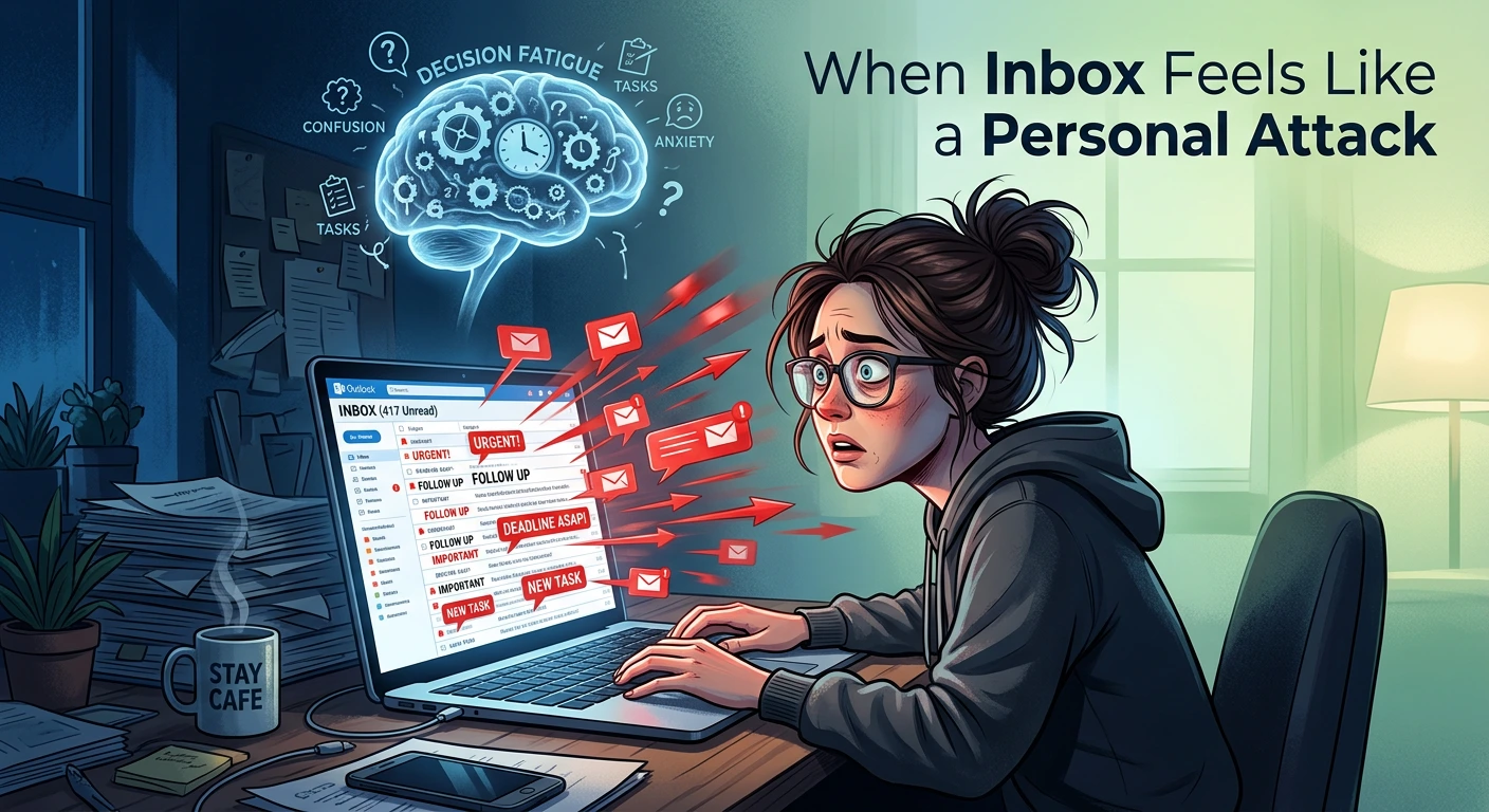 Green Calm Vibes 1777825120602-019deea2-2a19-7afd-99f9-1cdb7e327a70 How to Master Your Inbox: Executive Functioning Skills for the ADHD Professional + Free download Weekly Work-Flow Planner (Printable US Letter & A4)  