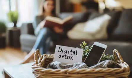 Green Calm Vibes digital-detox1-445x265 Digital Detox in 2025: Why Unplugging is the New Wellness Trend  