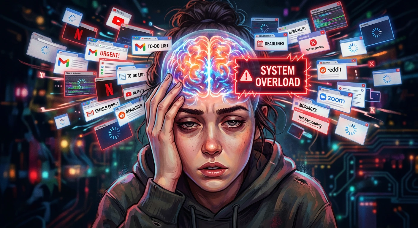 Green Calm Vibes 1776682103667-019daa81-187c-70c2-ad77-b4a11787ca44 How to Stop ADHD Paralysis in 10 Minutes: The Brain Hack You Need Today + Free Download ADHD Daily Focus Checklist  